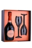 Шампанское Лоран Перье Кюве Розе Брют 0.75л + 2 бокала в подарочной упаковке