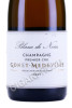 этикетка gonet medeville blanc de noirs 1er cru brut 0.75л