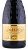 этикетка вино игристое binelli lambrusco rosso dell emilia amabile 0.75л