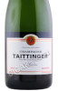 этикетка шампанское taittinger brut reserve 0.75л
