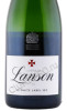 этикетка шампанское lanson white label 0.75л