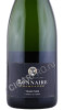 этикетка шампанское champagne bonnaire tradition brut 0.75л