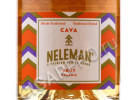 этикетка neleman organic cava rose