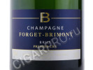 этикетка forget brimont brut premier cru