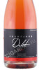 этикетка шампанское delot rose brut 0.75л