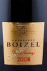 этикетка шампанское boizel grand vintage brut 2008 0.75л