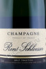 этикетка шампанское rene schloesser brut origine 1.5л