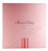 подарочная упаковка шампанское amour de deutz brut rose 0.75л + 2 бокала