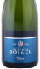 этикетка шампанское boizel ultime extra brut 0.75л