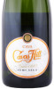 этикетка игристое cavas hill cava cuvee 1887 0.75л