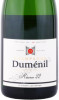 этикетка шампанское dumenil reserve premier cru champagne aoc 0.75л