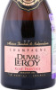 этикетка шампанское duval leroy rose prestige premier cru 0.375л