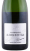 этикетка шампанское h billiot fils reserve ambonnay grand cru brut 0.75л