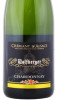 этикетка шампанское wolfberger cremant d alsace chardonnay 0.75л