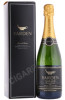 игристое вино yarden blanc de blancs brut 0.75л в подарочной упаковке