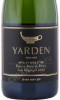 этикетка игристое вино yarden blanc de blancs brut 0.75л