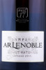 этикетка шампанское ar lenoble brut nature 0.75л