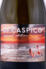 этикетка игристое вино di caspico special edition 0.75 л