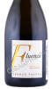 этикетка шампанское franck pascal fluence brut nature 0.75л