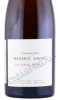 этикетка шампанское frederic savart l ouverture premier cru 0.75л