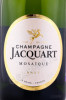 этикетка шампанское jacquart brut mosaique 0.75л