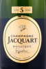 этикетка шампанское jacquart brut mosaique signature 0.75л