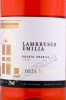 этикетка игристое вино lambrusco emilia porta soprana 0.75л