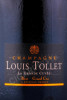 этикетка шампанское louis tollet la grande cuvee grand cru brut 0.75л