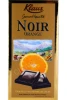 Этикетка Шоколад Klaus Noir горький с апельсином 100гр
