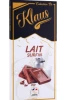 Этикетка Шоколад Klaus молочный 30% какао из Перу 100гр