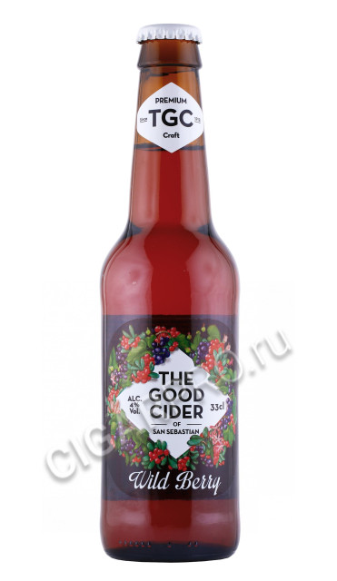 сидр the good cider wild berry 0.33л