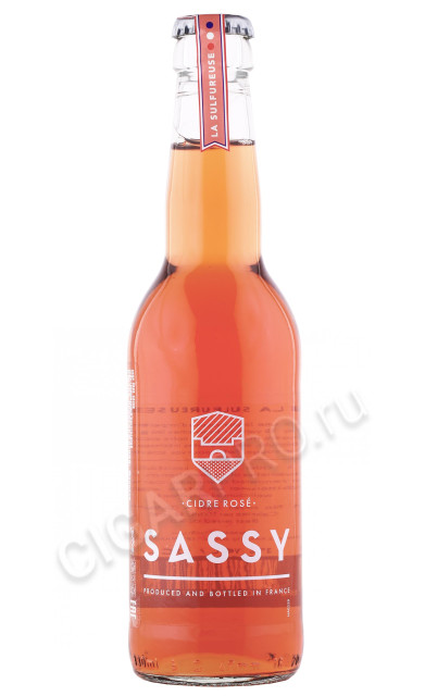 сидр sassy rose 0.33л