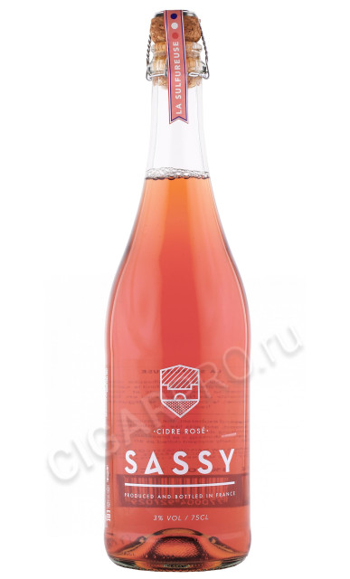 сидр sassy rose 0.75л