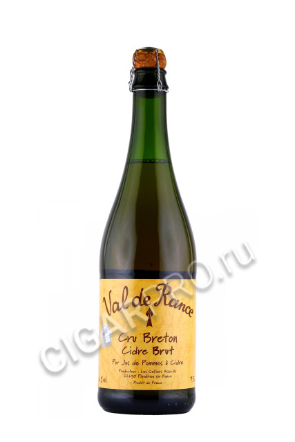 сидр val de rance bouche cru breton brut 0.75л