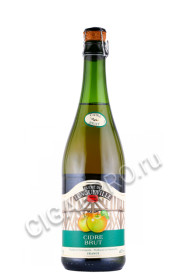 сидр duche de longueville brut 0.75л