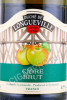 этикетка сидр duche de longueville brut 0.75л