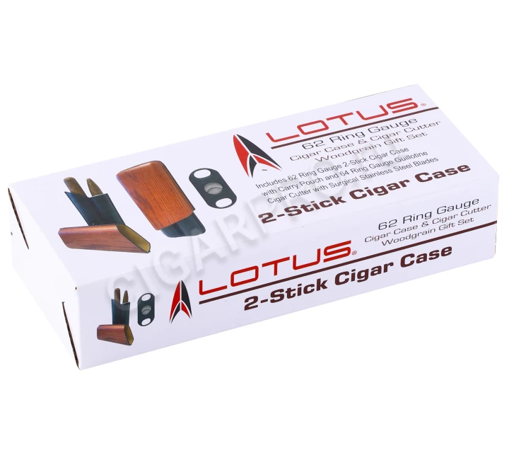 Подарочная коробка Lotus Cigar Case LCCGS622P Wood 62RG