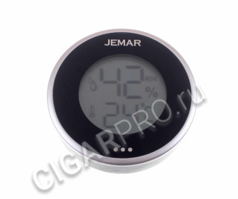 термо-гигрометр jemar цифровой, высокоточный, с подсветкой sh104m