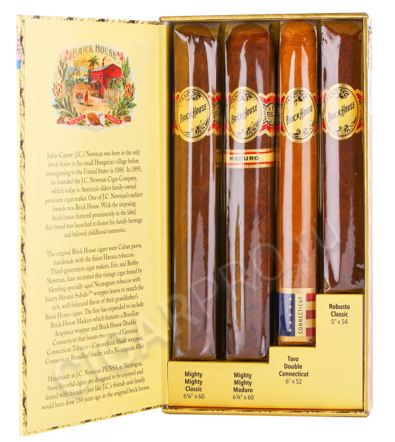 brick house mighty mighty set of 4 cigars