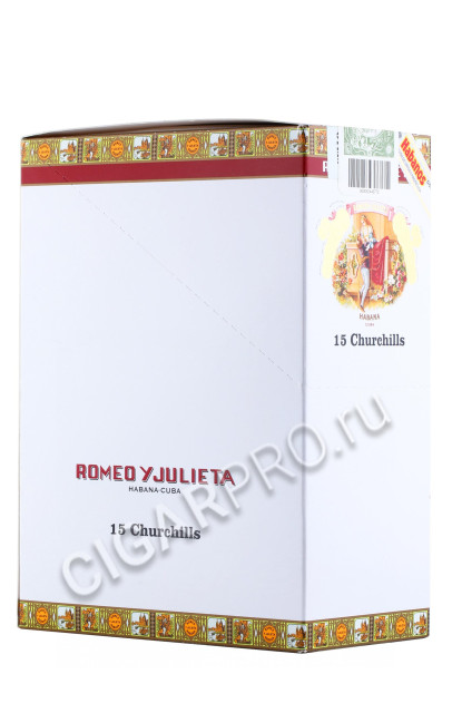 сигары romeo y julieta churchills tubos в картонной пачке купить