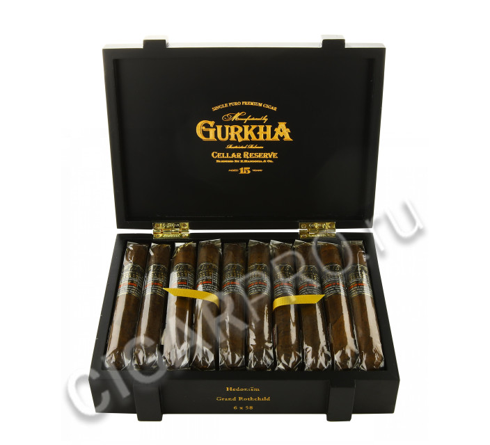 сигары gurkha cellar reserve limitada hedonism grand rothschild купить