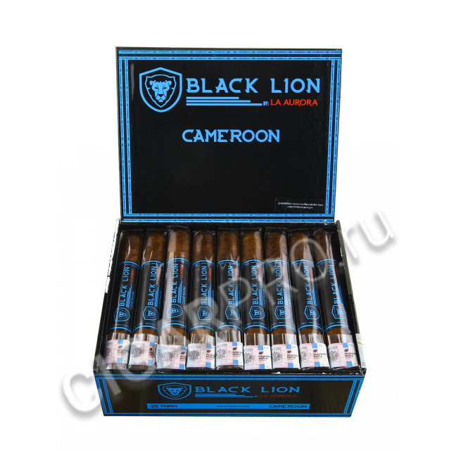 сигары black lion cameroon toro купить