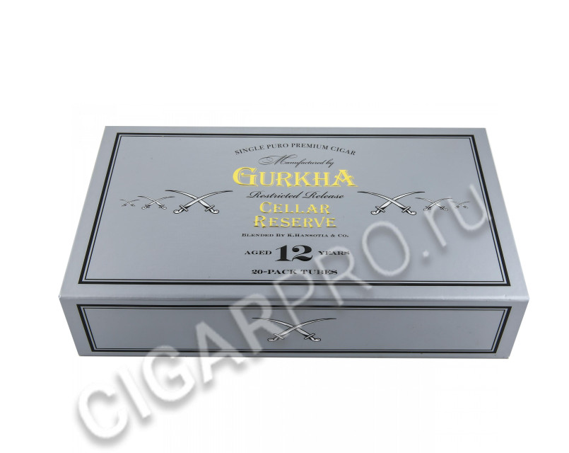 gurkha cellar reserve 12 platinum tubos купить