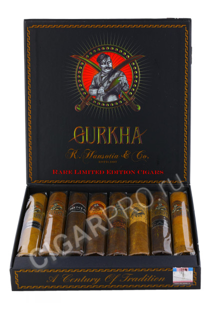 подарочный набор сигар gurkha godzilla