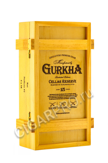 сигары gurkha cellar reserve 15 years koi perfecto №2 цена