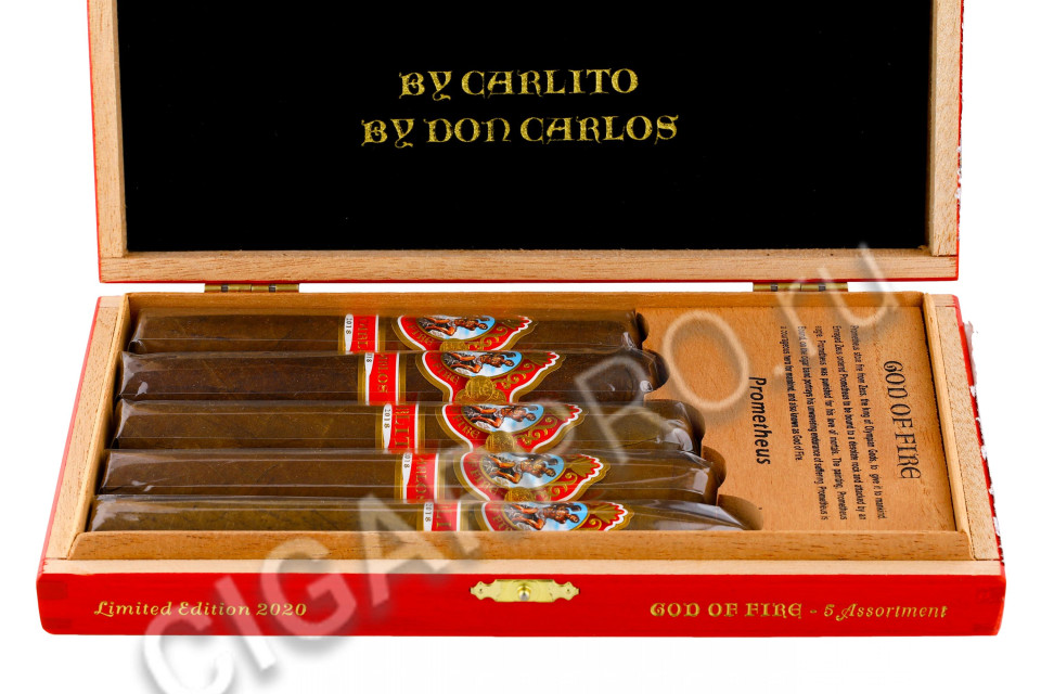 god of fire by don carlos and carlito assortment