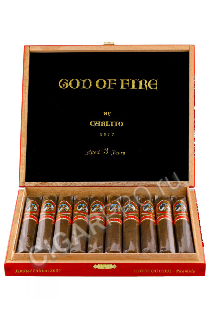 cигары god of fire by carlito piramide