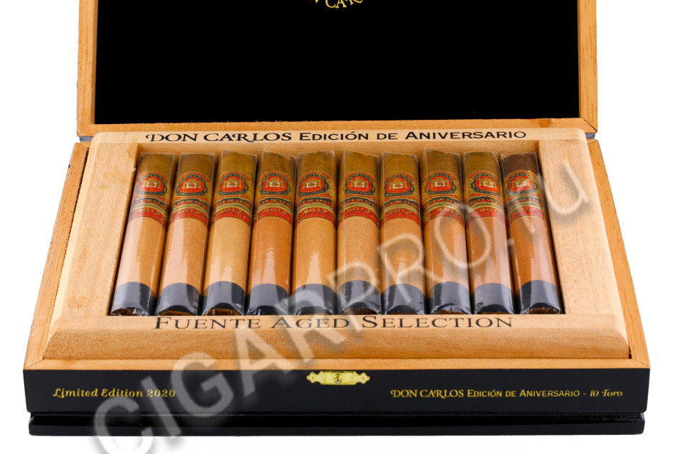 arturo fuente don carlos edicion de aniversario toro le 2020 купить