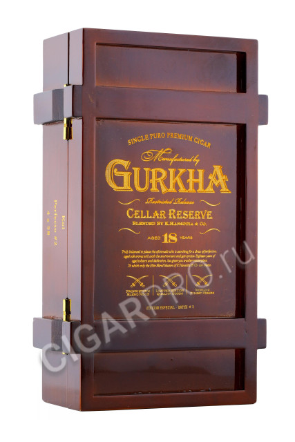 сигары gurkha cellar reserve aged 18 years koi perfecto цена