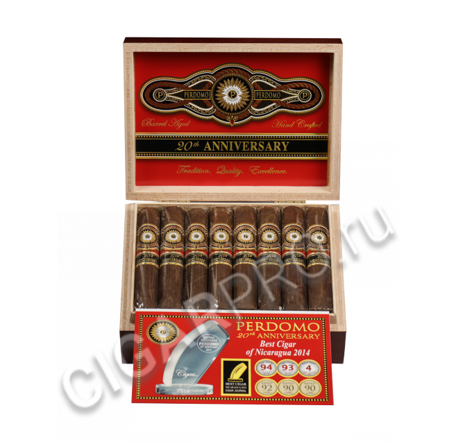 сигары perdomo 20th anniversary sun grown robusto